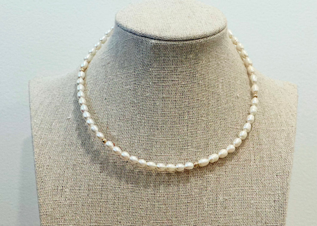 All About The Pearls Choker Necklace