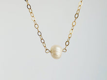 Load image into Gallery viewer, My Big Fat Pearl Gold-Filled Necklace