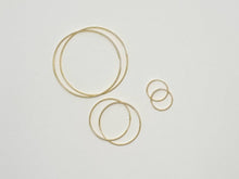 Load image into Gallery viewer, I&#39;m A Hoop Gold-Filled Earrings-Small