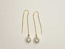 Load image into Gallery viewer, Gossip Pearl Gold-Filled Earrings