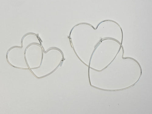 Can't Heartly Wait Sterling Silver Earrings