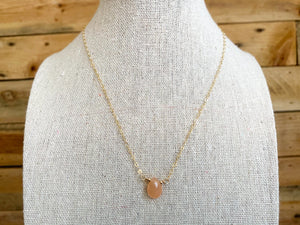 Orange You Glad You Met Me Gold-Filled Necklace