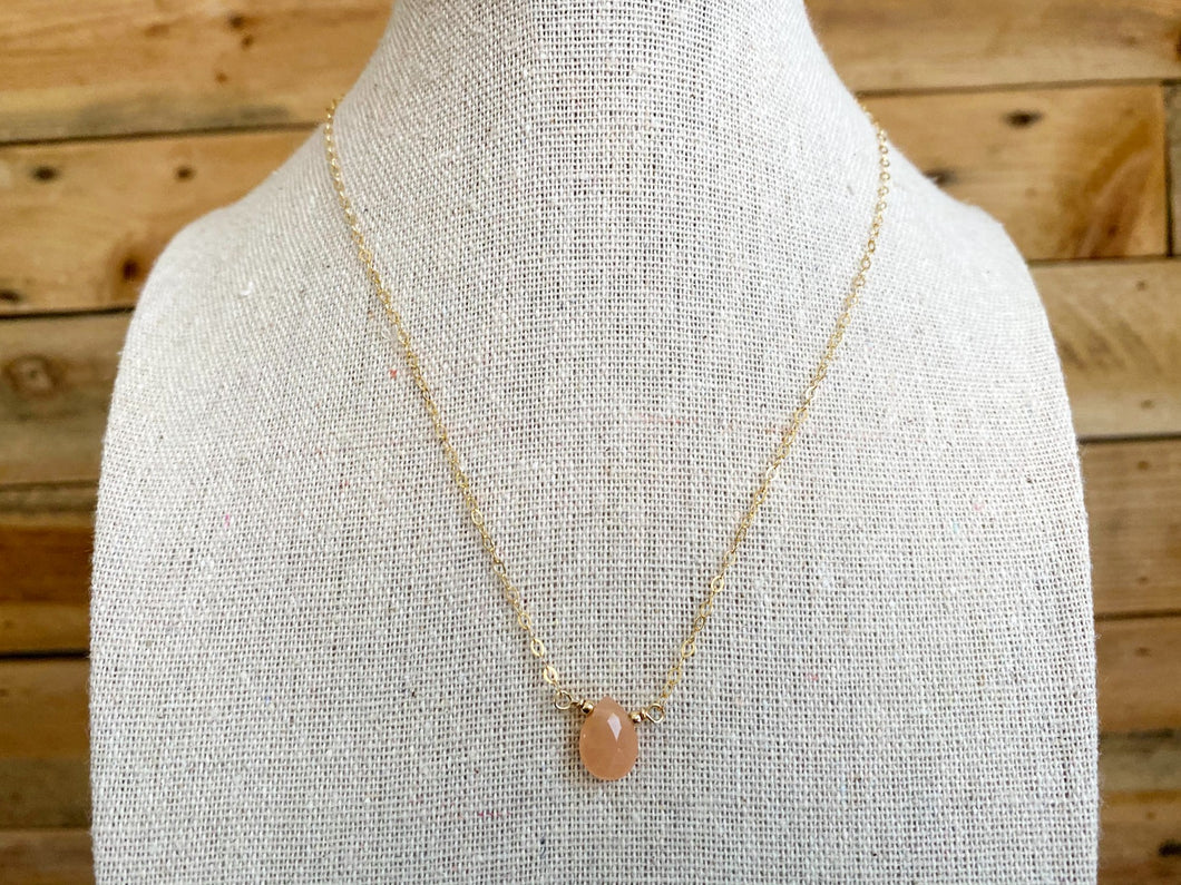 Orange You Glad You Met Me Gold-Filled Necklace