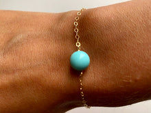 Load image into Gallery viewer, I&#39;ve Got The Blues Gold-Filled Bracelet