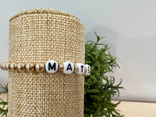 Load image into Gallery viewer, Name It On the Bracelet Beaded Bracelet