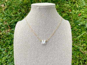 Just a Simple Letter Gold-Filled Necklace