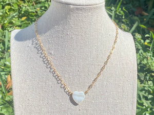 As A Matter of Heart Gold-Filled Necklace